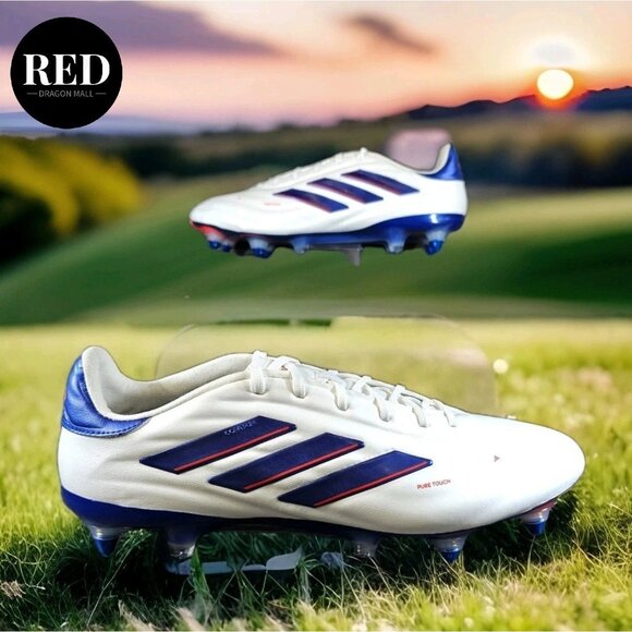 Adidas Copa Pure 2 Elite SG White Blue Soccer Cleats IG8694 - Men\'s Size 10 main image 11